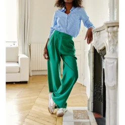 Pantalon PAOLINE vert