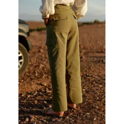 Pantalon PINA kaki en coton