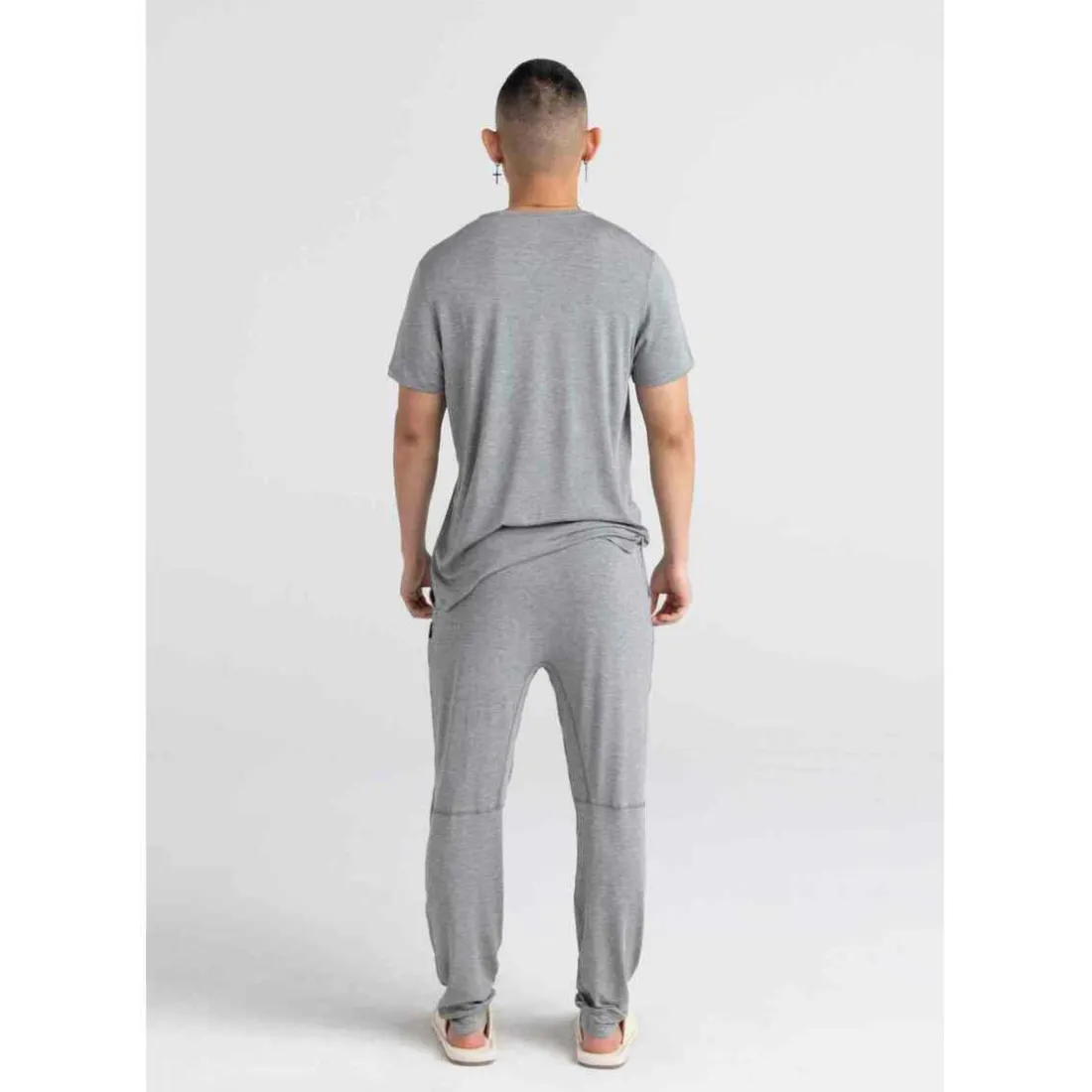 Pantalon pyjama Snooze - Gris en coton modal