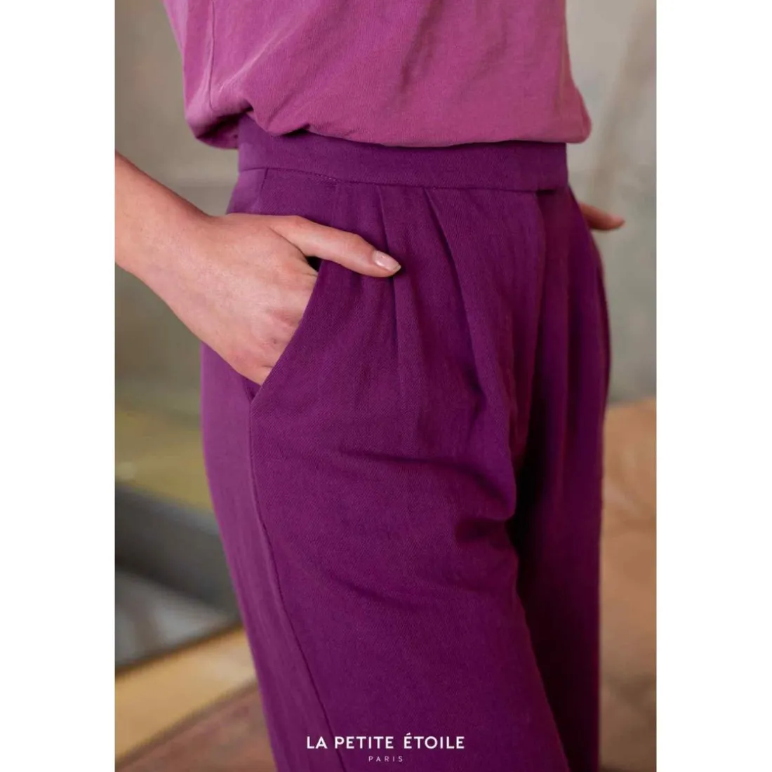 Pantalon Shiby violet