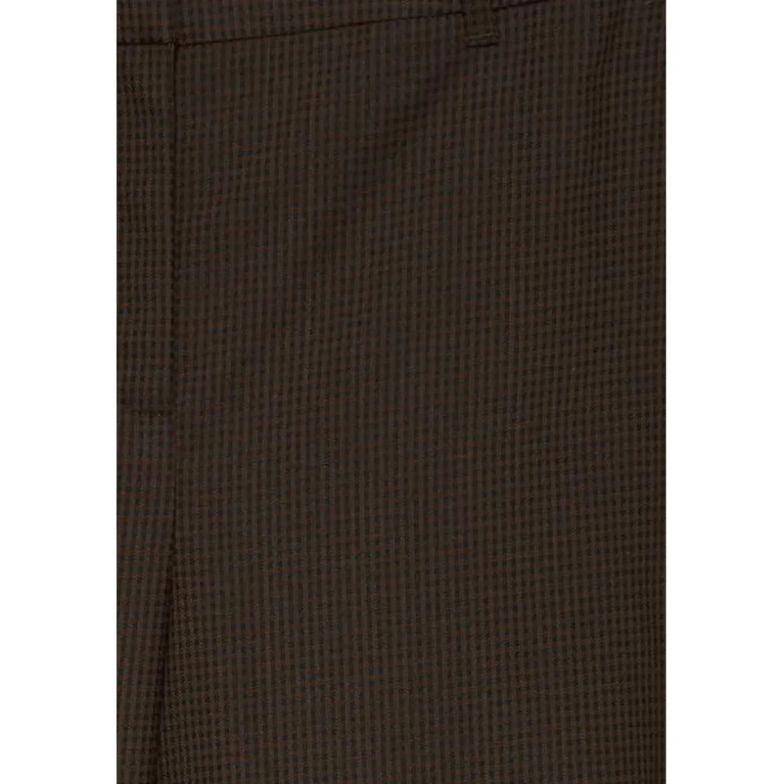 Pantalon slim BYEVI marron foncé