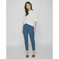 Pantalon slim fit turquoise Lila