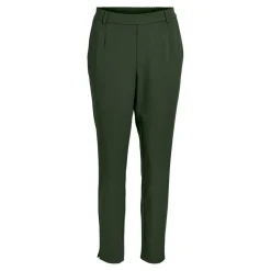 Pantalon slim fit vert foncé Anna