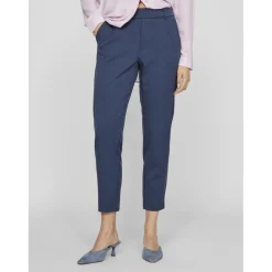 Pantalon slim taille haute Varone bleu Gia