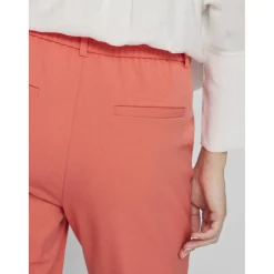 Pantalon slim taille haute Varone rose Agnes