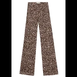Pantalon SONNY leopard en coton