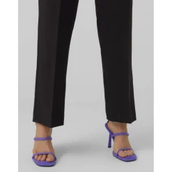 Pantalon straight fit noir Ione
