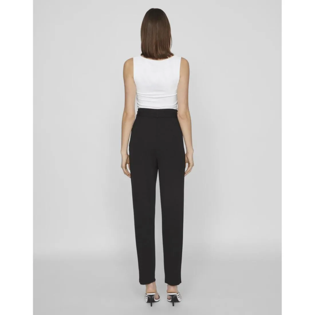 Pantalon taille haute Clava noir Zola