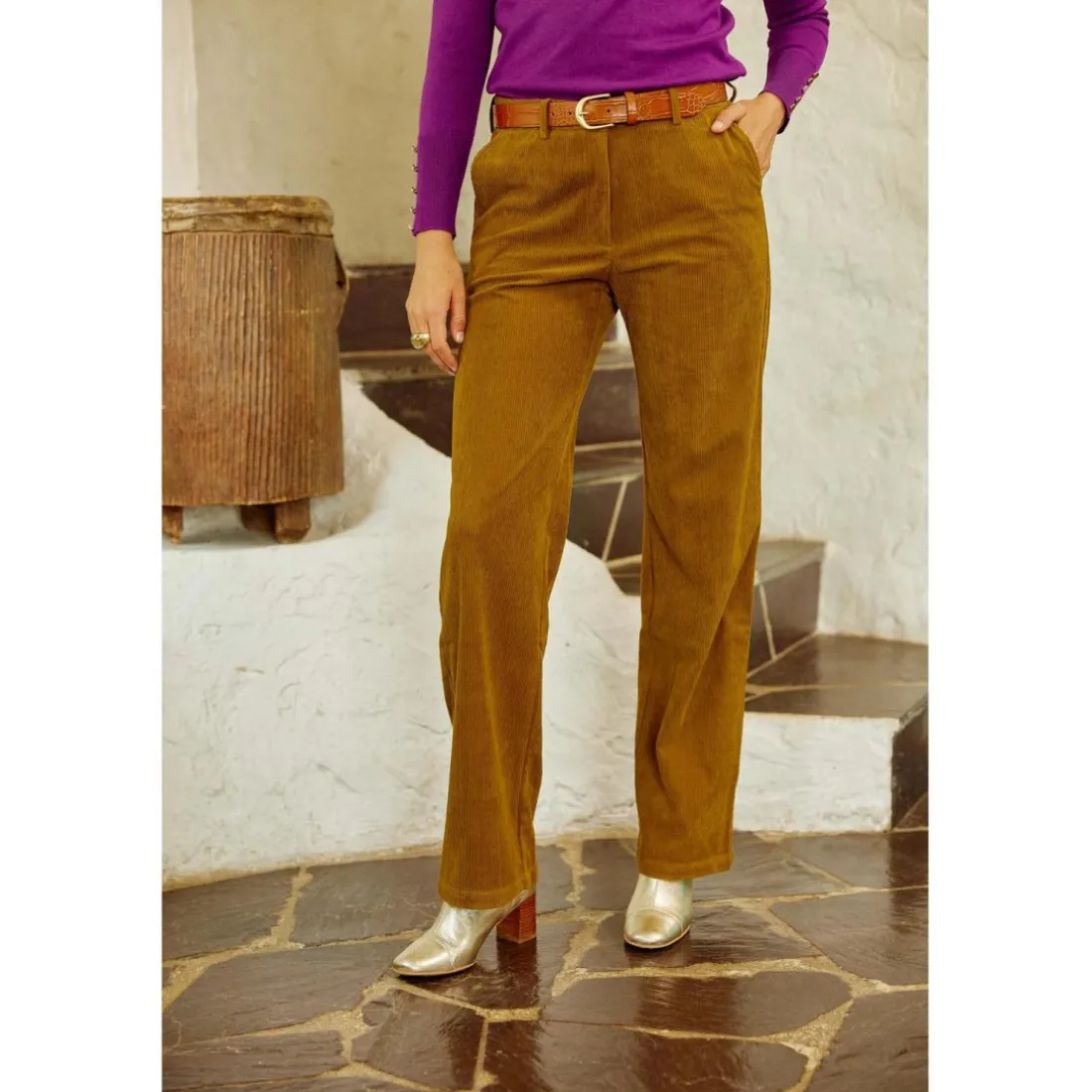 Pantalon UGO - Vert amande