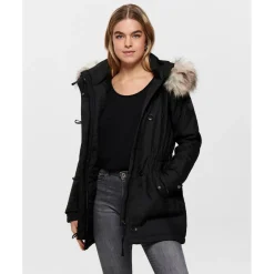 Parka noir