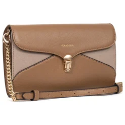 Pochette de soirée MERLINE Écorce/Taupe Pax