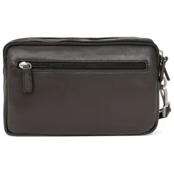 Pochette dragonne Cuir CONFORT Marron foncé Cody