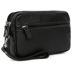 Pochette dragonne Cuir CONFORT Noir