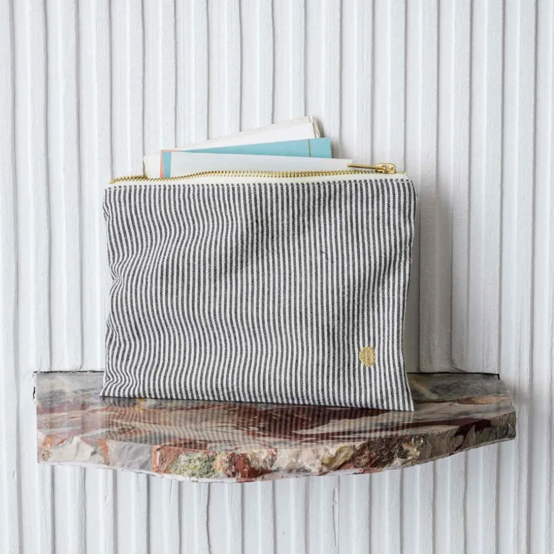 Pochette Finette Caviar noir