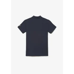 Polo garçon ITORABO bleu en coton