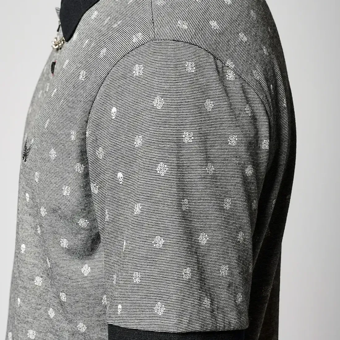 Polo M Courtes BULL Black noir