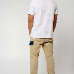 Polo M Courtes en coton BOSCI White blanc