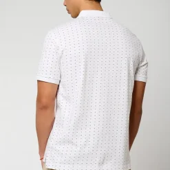 Polo M Courtes en coton BOSCI White blanc