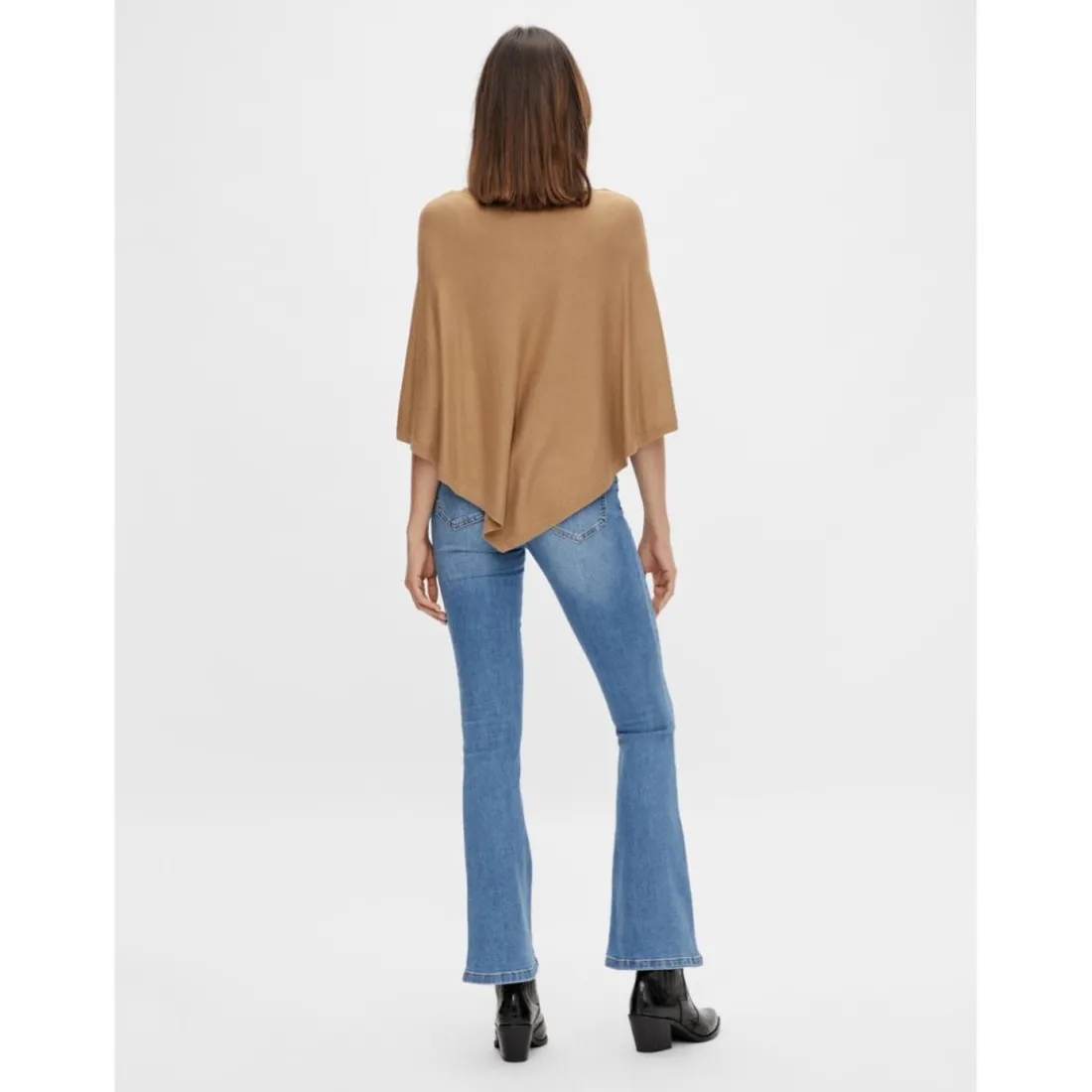 Poncho marron