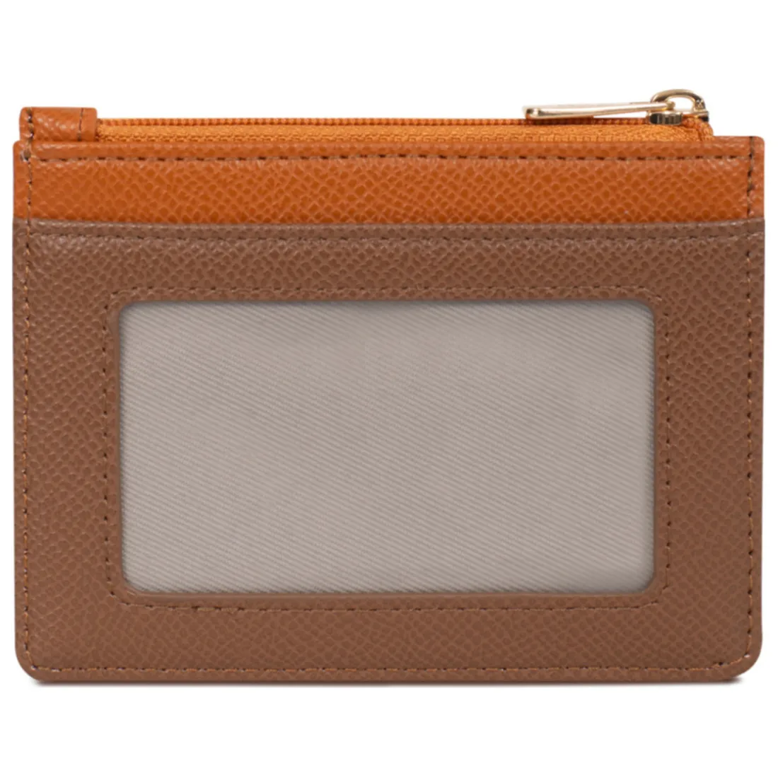 Porte-cartes Cuir MERLINE Chocolat/Multicolore Hattie