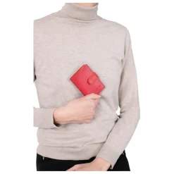 Porte-cartes Cuir MULTICO Rouge/Multicolore