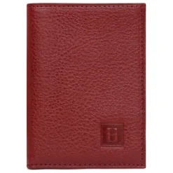Porte-cartes Cuir REPUBLIQUE Carmin