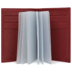 Porte-cartes Cuir REPUBLIQUE Carmin