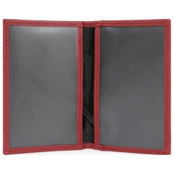 Porte-cartes Cuir SOFT Rouge Axel