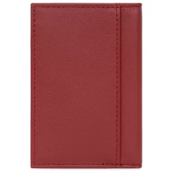 Porte-cartes Cuir SOFT Rouge Axel