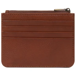 Porte-cartes ONDINE Marron Agnes en cuir