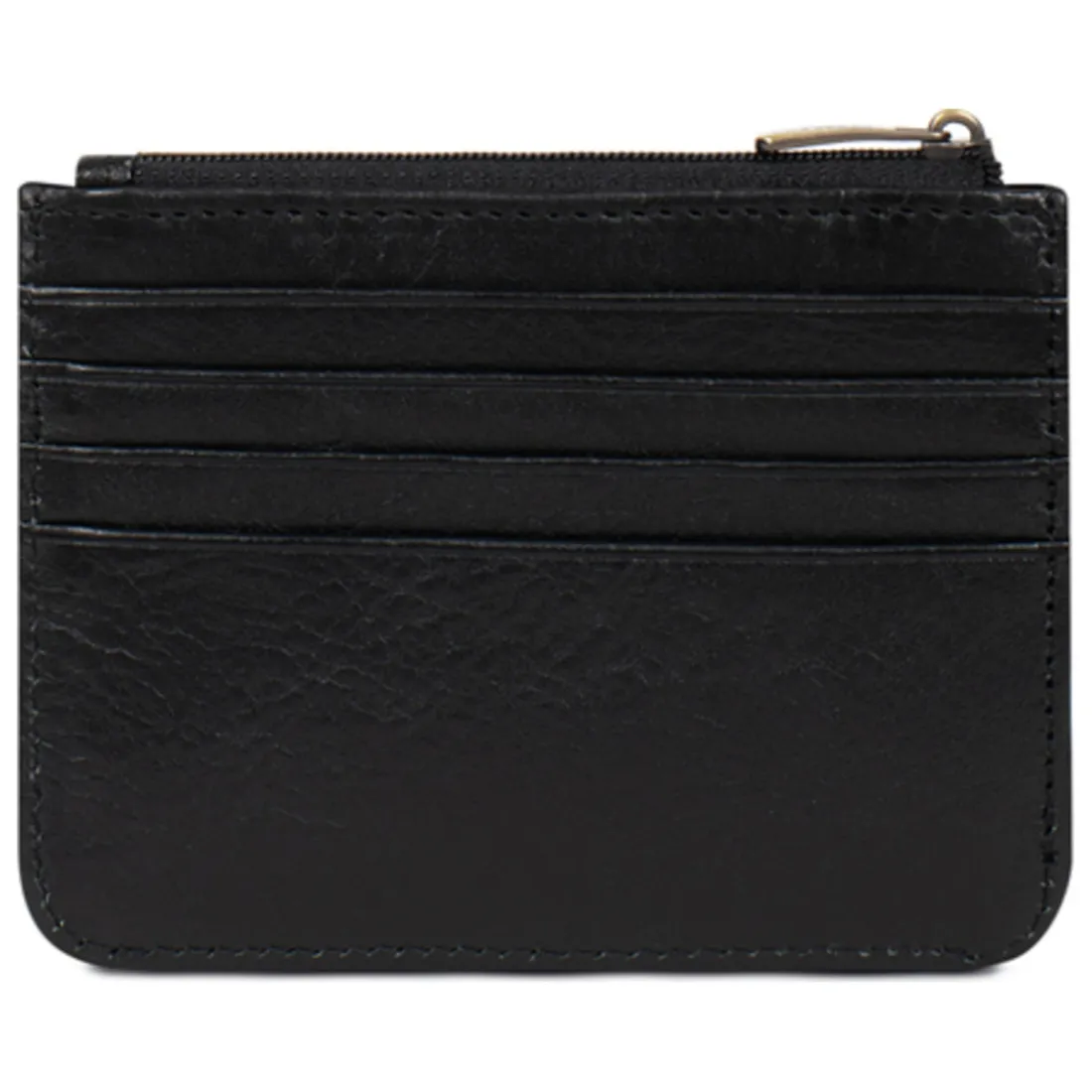 Porte-cartes ONDINE Noir Daisy en cuir