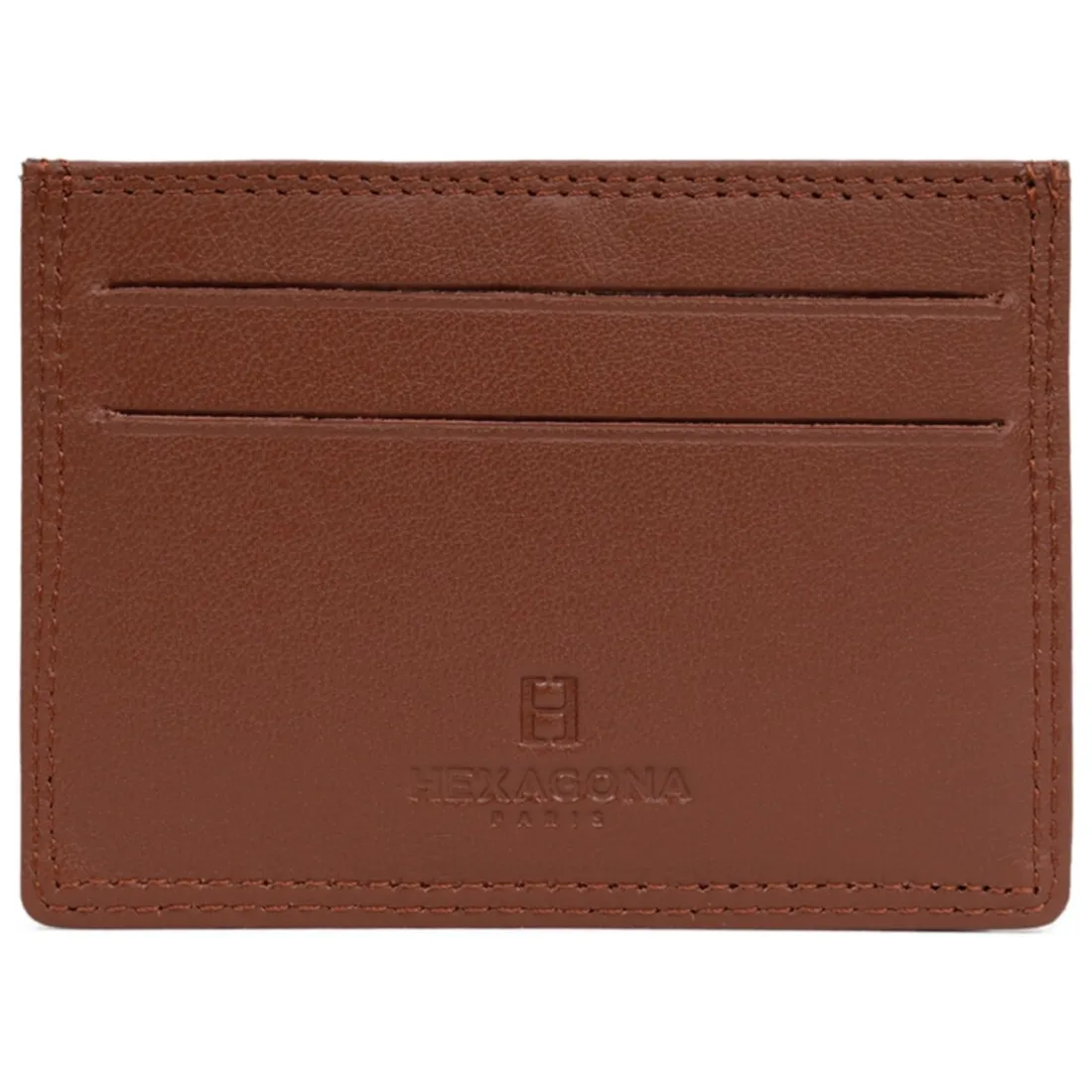 Porte-cartes Stop RFID Cuir SENSATION Cognac Cy