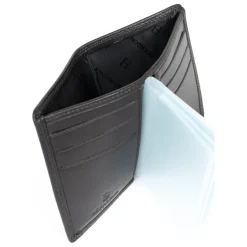 Porte-cartes Stop RFID Cuir SENSATION Marron foncé Aiden