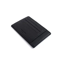Porte-cartes Stop RFID Cuir CONFORT Noir Zoé Lia