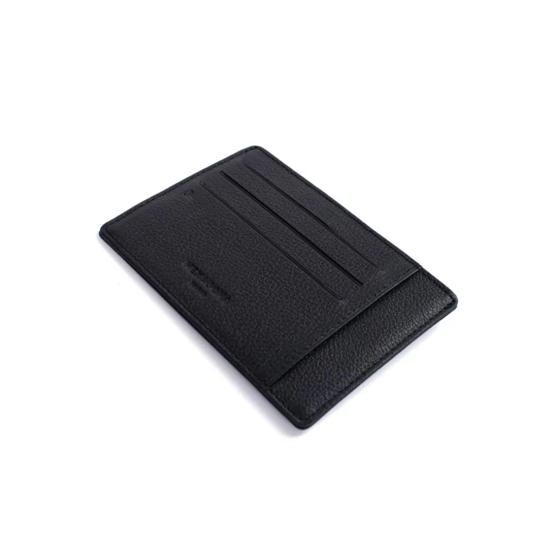Porte-cartes Stop RFID Cuir CONFORT Noir Zoé Lia