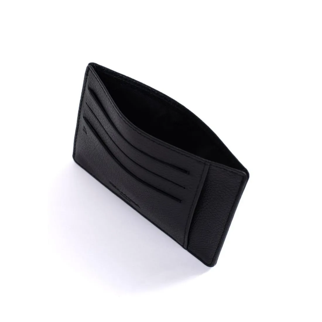Porte-cartes Stop RFID Cuir CONFORT Noir Zoé Lia