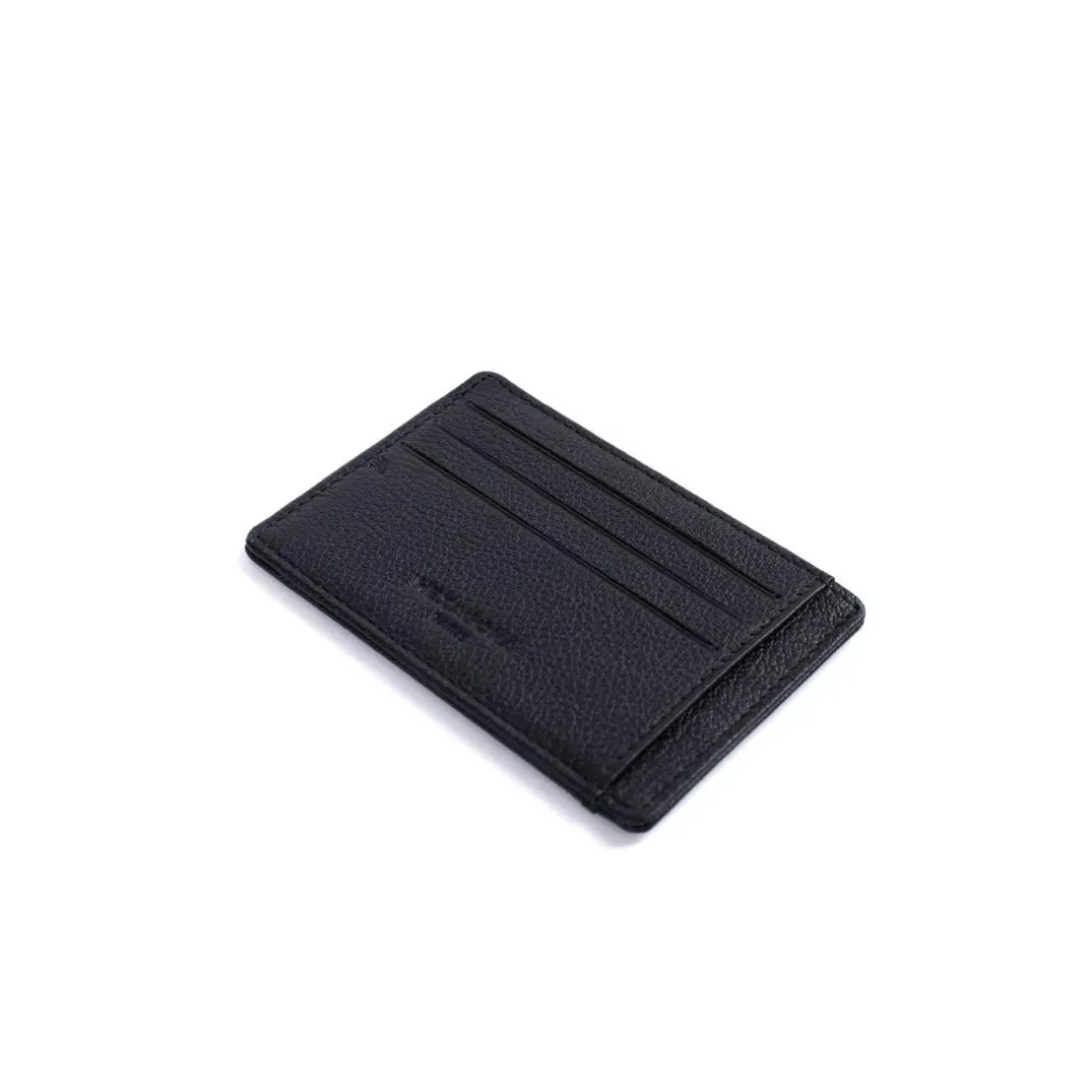 Porte-cartes Stop RFID Cuir CONFORT Noir Yara