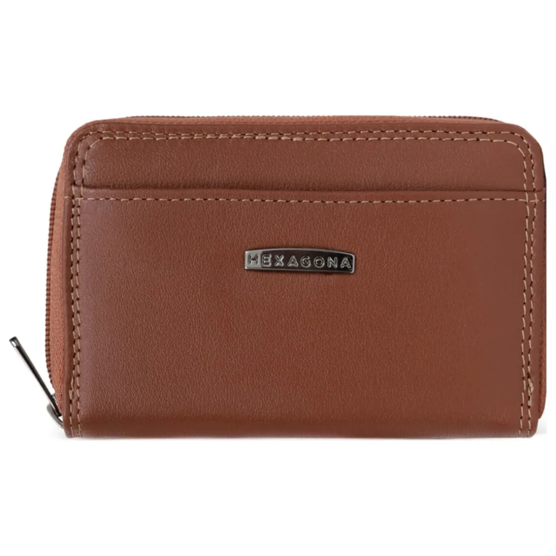 Porte-cartes Stop RFID Cuir SENSATION Cognac Eben