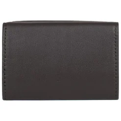 Porte-cartes Stop RFID SOFT Marron en cuir Tia