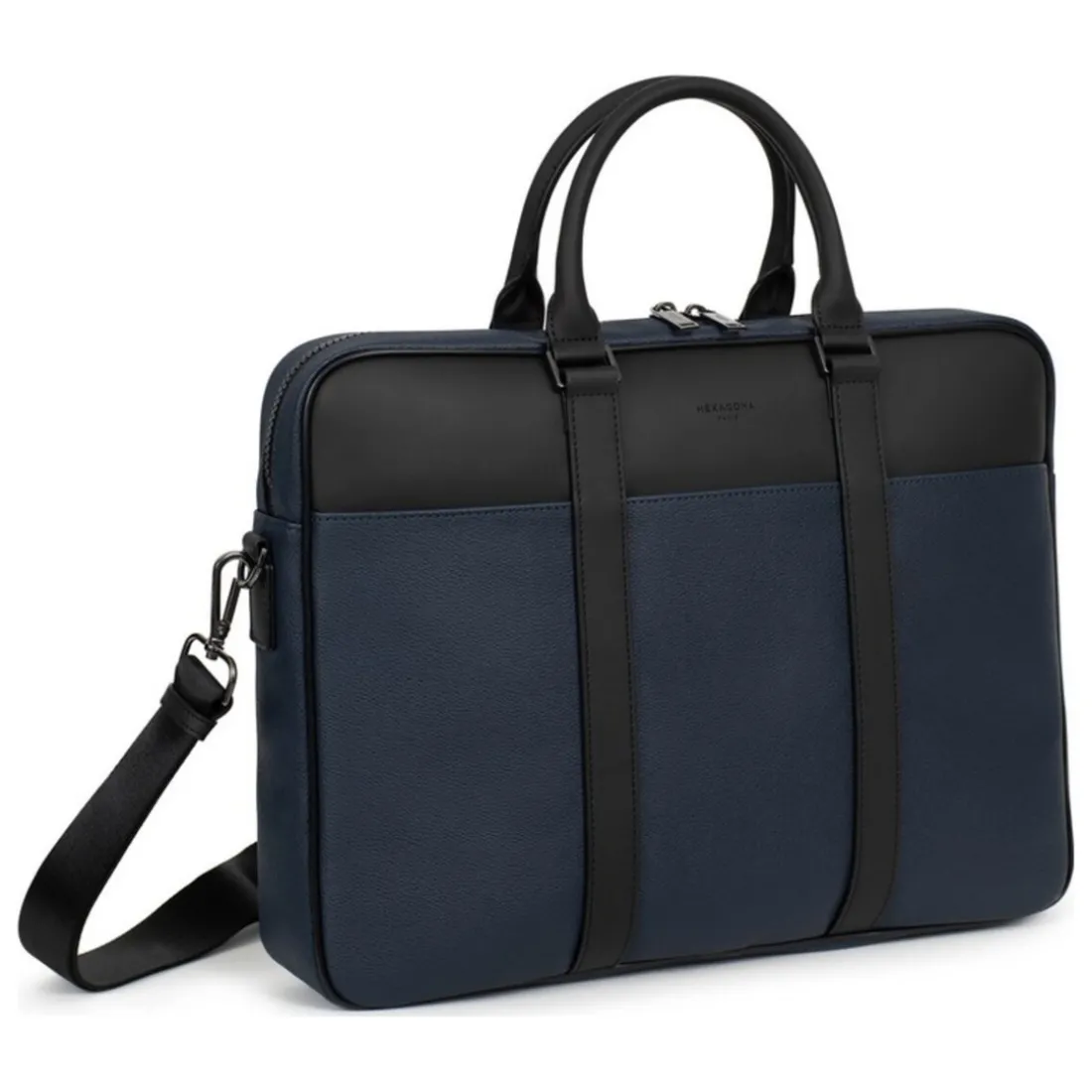 Porte-documents 13'' & A4 bleu nuit