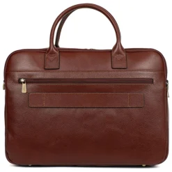 Porte-documents 13'' & A4 Cuir REPUBLIQUE Marron