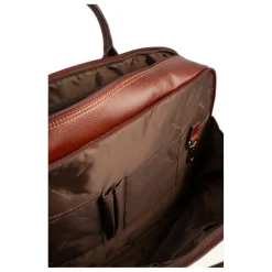Porte-documents 13'' & A4 Cuir REPUBLIQUE Marron