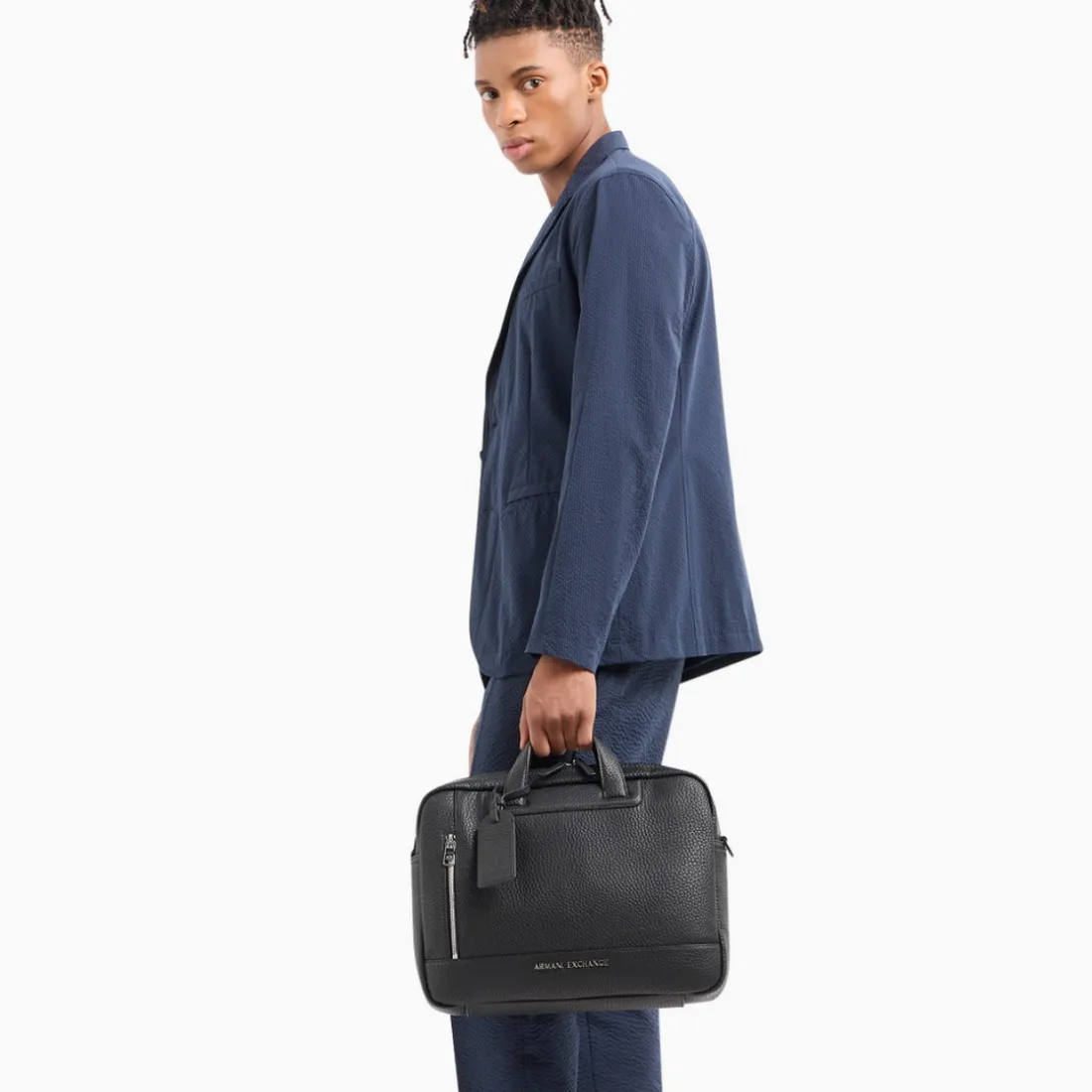 Porte-documents noir pour homme