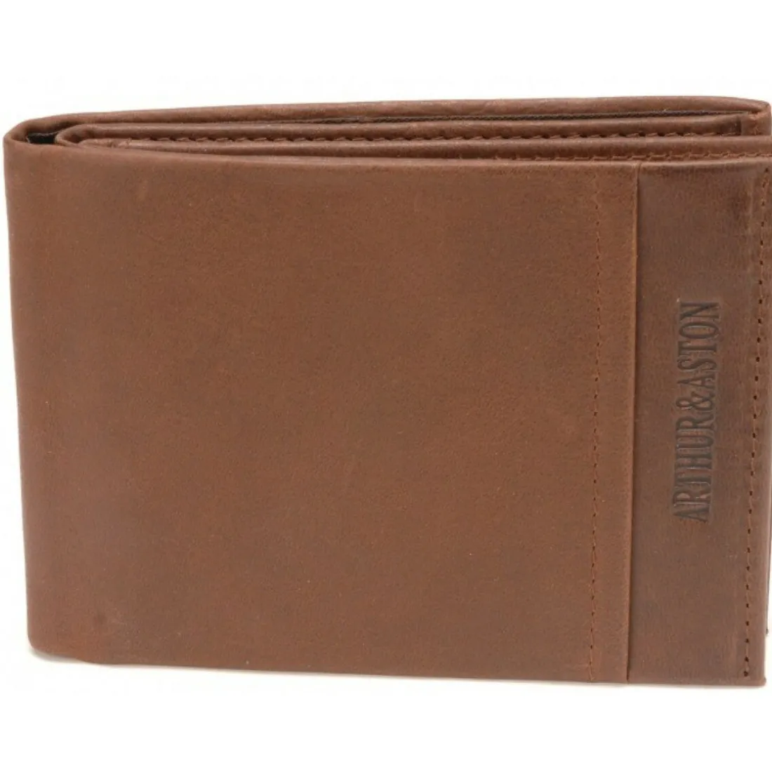 Portefeuille 3 Volets - Cuir de Vachette Marron