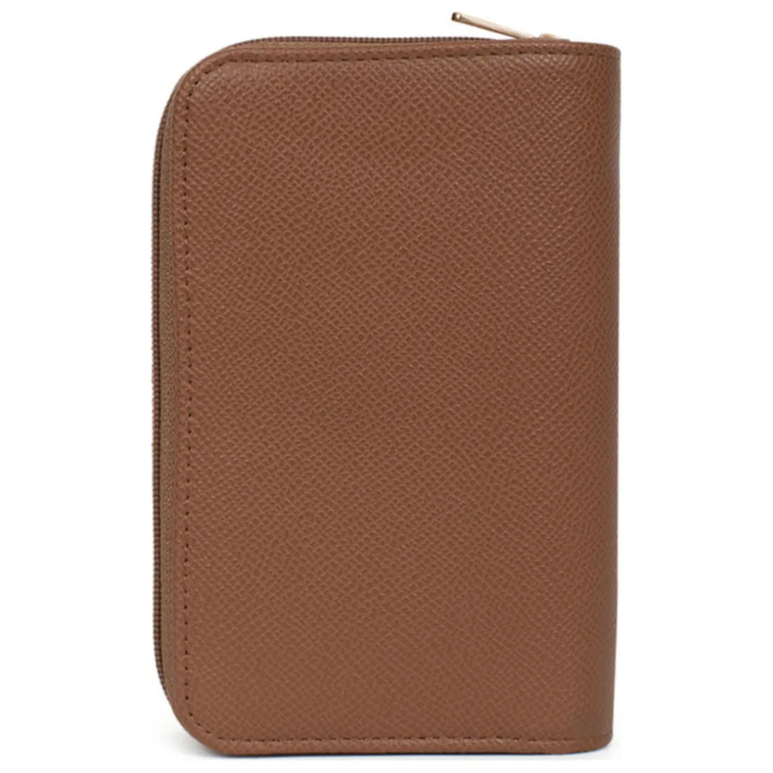 Portefeuille Cuir MERLINE Chocolat/Multicolore Zara