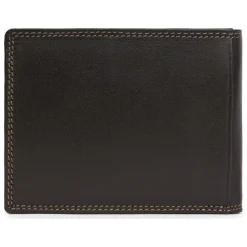 Portefeuille italien Stop RFID Cuir SENSATION Marron foncé Ole