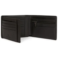 Portefeuille italien Stop RFID Cuir SENSATION Marron foncé Orin