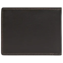 Portefeuille italien Stop RFID Cuir SENSATION Marron foncé Orin
