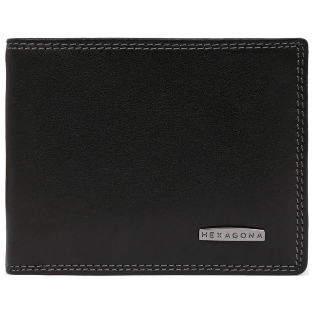 Portefeuille italien Stop RFID Cuir SENSATION Noir Ian