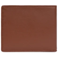 Portefeuille italien Stop RFID Cuir SENSATION Cognac Finn
